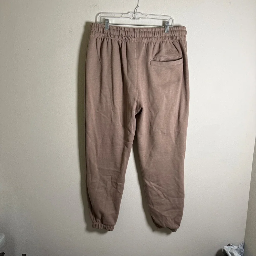 Maison Article Mens Mauve Brown Fleece Jogger Sweatpants JM012382 Size L